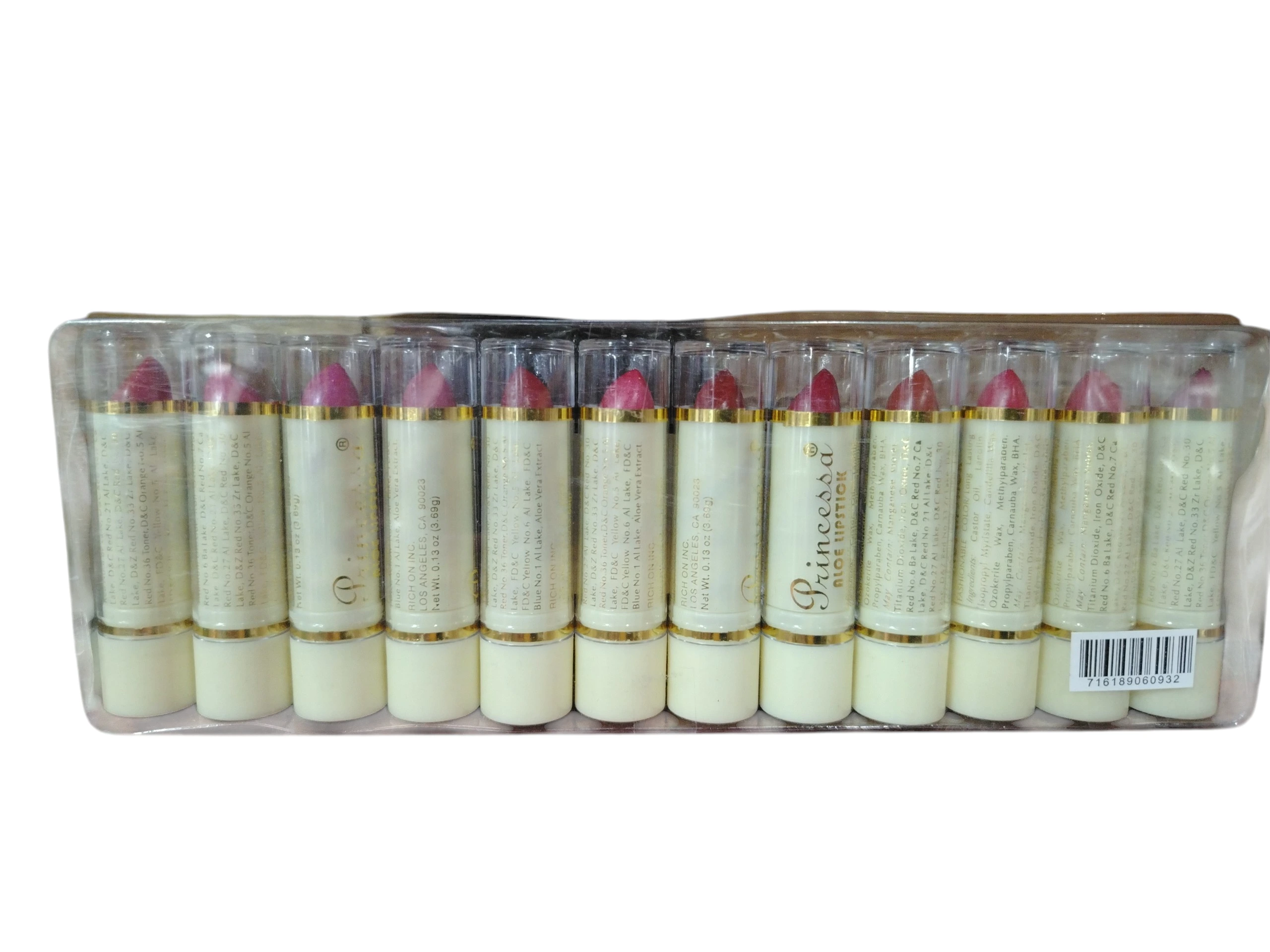 Labial Princessa Tonos Rosados