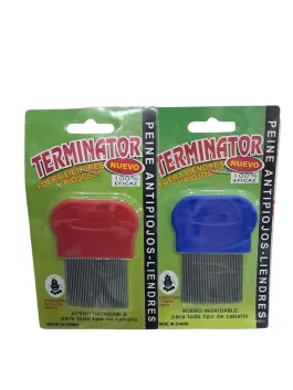 Peineta para piojos Terminator