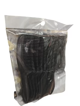 Peine negro amapola